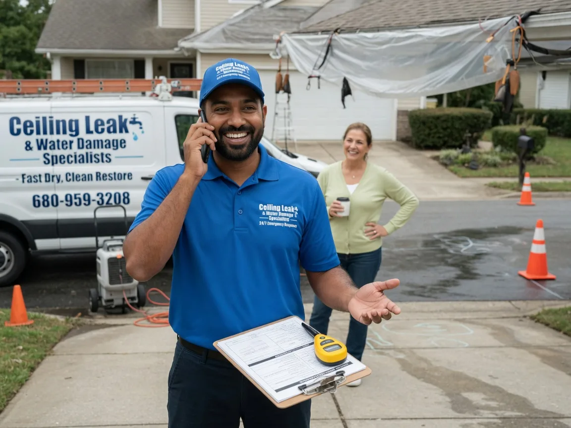 Ceiling Leak Cleanup Tannersville, PA FAQs